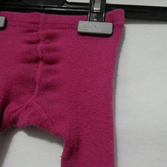 BABY GAP | 12-24 months | Pink and White Striped Tights | Brown Bear Back | GUC - Picture 5 of 15